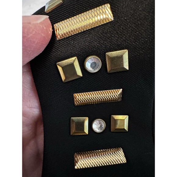 New, Signature By Sangria Embellished Formal Black Dress, Size 14 - Picture 12 of 12